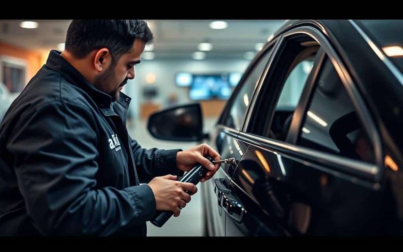 فتح سيارات أثناء الطوارئ